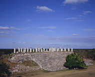 Atlantes Temple at Ake - ake mayan ruins,ake mayan temple,mayan temple pictures,mayan ruins photos